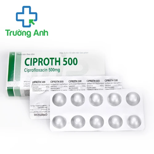 Ciproth 500mg - Thuốc điều trị nhiễm khuẩn của Tây Ban Nha
