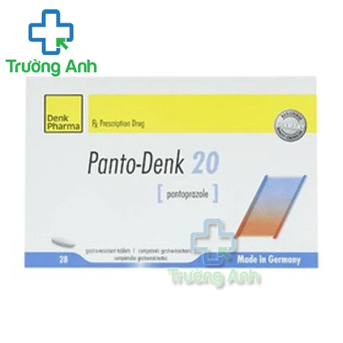 Panto-denk 20 - Thuốc điều trị viêm loét dạ dày, tá tràng hiệu quả