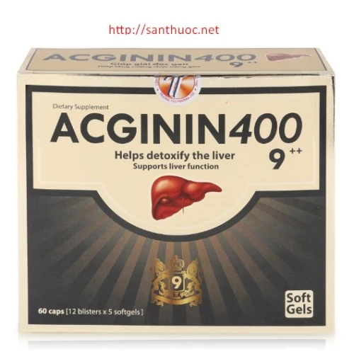 Acginin 400 9++ - Thuốc bảo vệ gan hiệu quả