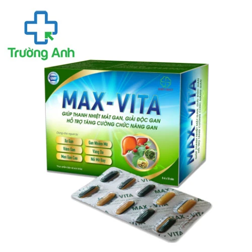 Max-vita - Hỗ trợ giải độc gan, làm mát gan hiệu quả