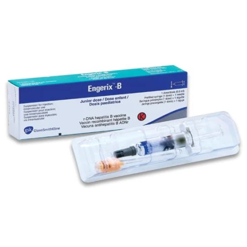 Engerix B 10mcg/0,5ml - Vắc xin phòng bệnh viêm gan B của Belgium