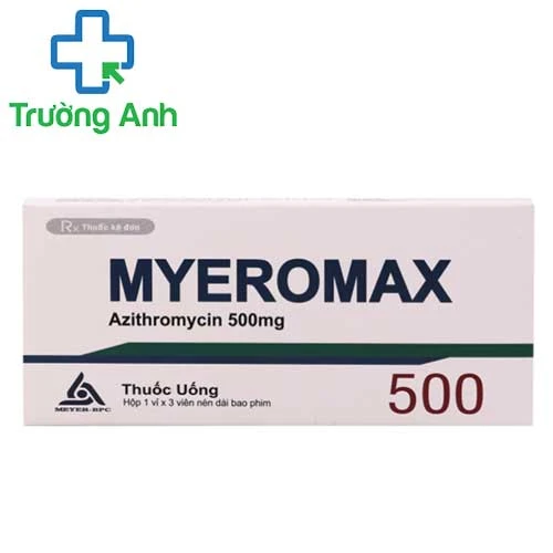 MYEROMAX 500 - Thuốc điều trị nhiễm khuẩn hiệu quả của Meyer 