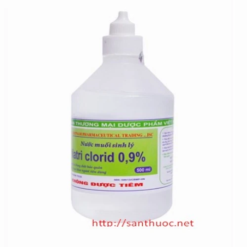 Natri clorid 0,9% 500ml - Nước súc miệng hiệu quả