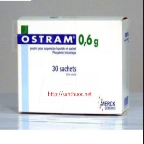 Ostram 0.6g - Thuốc điều trị loãng xương hiệu quả của Pháp 