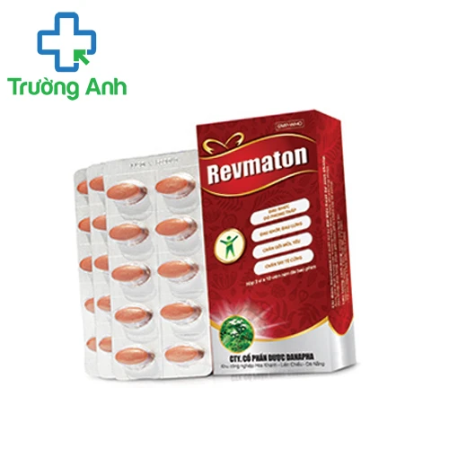 Revmaton – Giiúp giảm đau nhức xương khớp hiệu quả của Danapha
