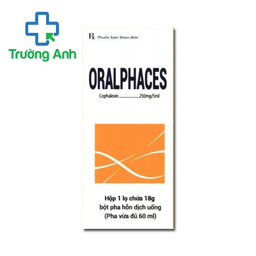Oralphaces 250mg/5ml - Thuốc điều trị bệnh nhiễm khuẩn hiệu quả