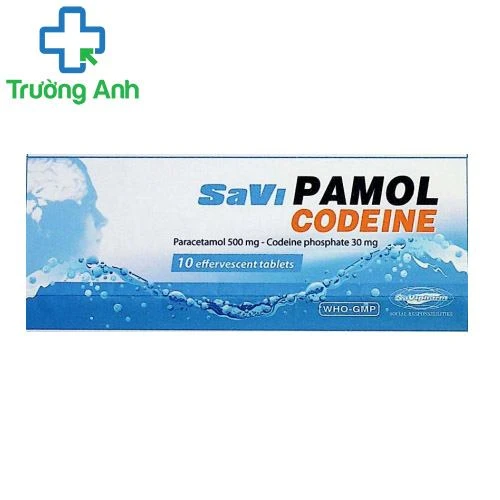 SaviPamol codeine Savipharm - Thuốc giảm đau hiệu quả