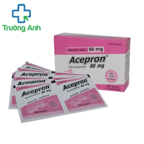 Acepron 80 - Thuốc giảm đau hạ sốt của Dược phẩm Cửu Long