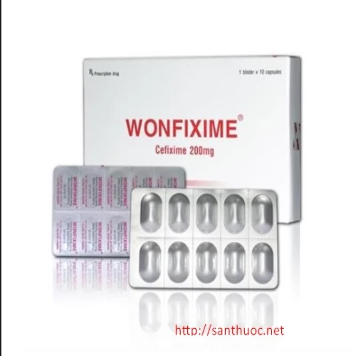Wonfixime 200mg - Thuốc kháng sinh hiệu quả