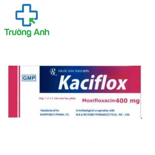 Kaciflox - Thuốc kháng sinh chống nhiễm khuẩn của Khaphaco