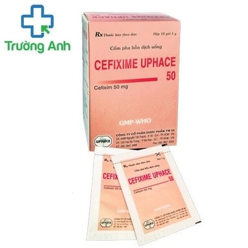 Cefixime Uphace 50 - Thuốc kháng sinh điều trị nhiễm trùng