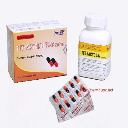 Tetracyclin 500mg TW3 - Thuốc kháng sinh hiệu quả