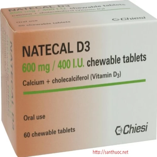 Natecal D3 - Thuốc bổ vitamin và khoáng chất hiệu quả của Tây Ban Nha