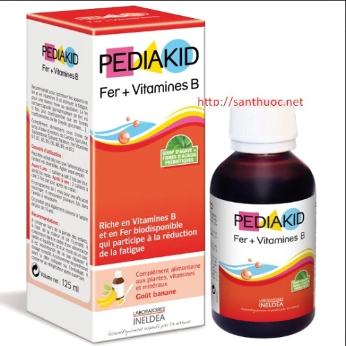 Pediakid Fe - Thuốc giúp bổ sung vitamin và khoáng chất hiệu quả