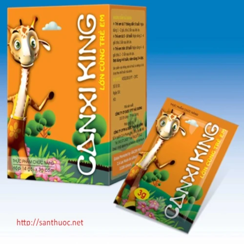 Canxi King - Thực phẩm chức năng bổ sung vitami và khoáng chất hiệu quả