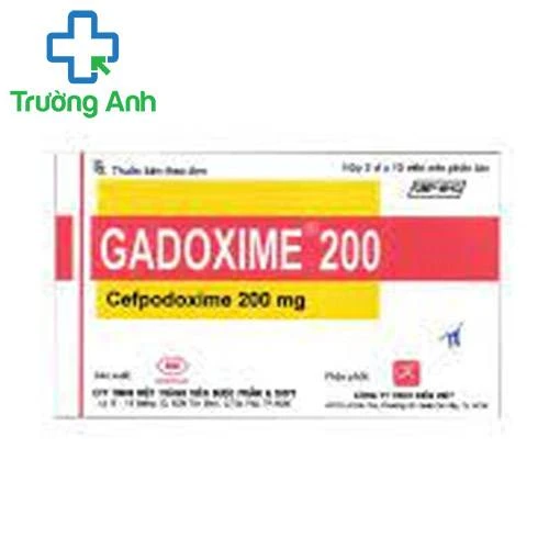Gadoxime 200 Mebiphar - Thuốc kháng sinh điều trị nhiễm khuẩn