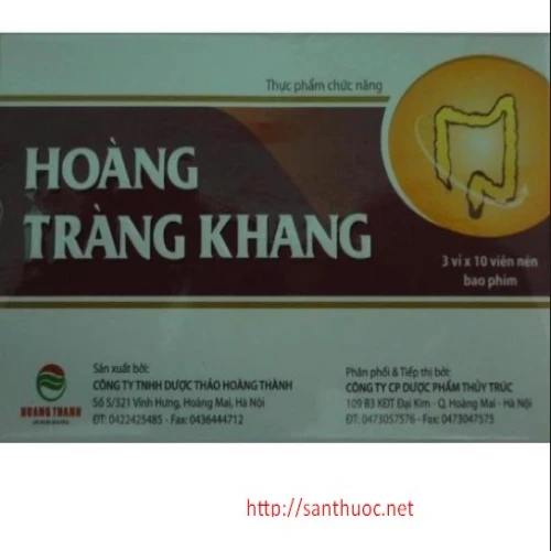 Hoàng Tràng Khang - Thực phẩm chức năng hỗ trợ tiêu hóa hiệu quả