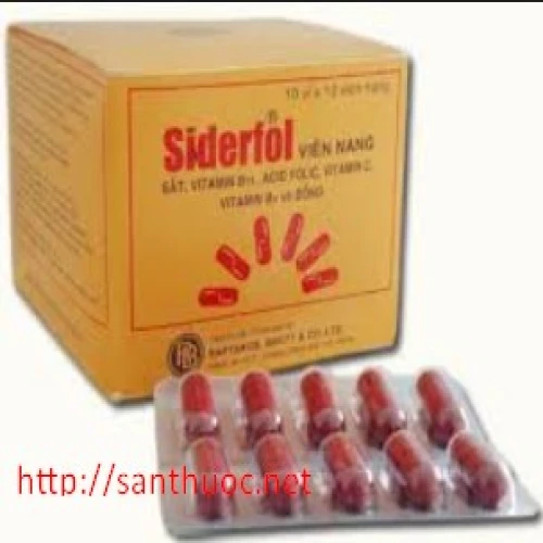  Siderfol - Thuốc bổ sắt hiệu quả