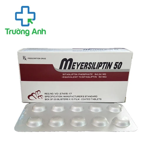 Meyersiliptin 50 - Thuốc điều trị đái tháo đường của Meyer-BPC