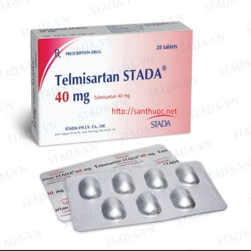 Telmisartan 40mg Stada - Thuốc điều trị huyết áp cao hiệu quả