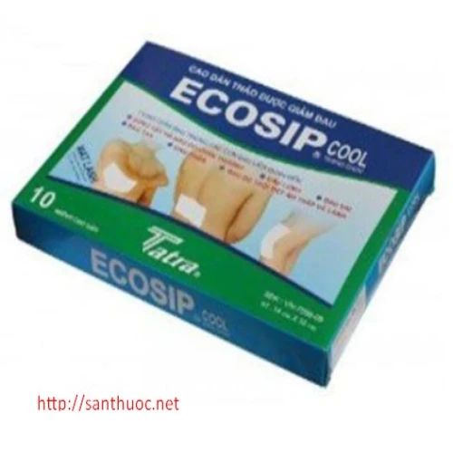 Ecosip Cool - Miếng dán giảm đau hiệu quả