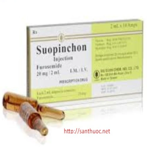 Suopinchon Inj.20mg/2ml - Thuốc lợi tiểu điều trị phù nề hiệu quả