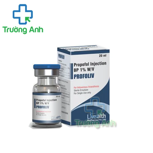 Propofol Injection BP (1% w/v) - Nirfol 1% - Thuốc gây tê, mê hiệu quả