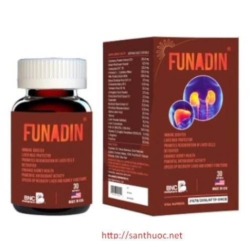 Funadin - Giúp tăng cường giải độc gan hiệu quả