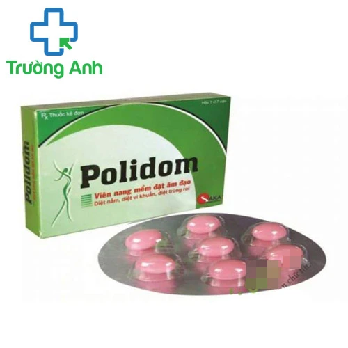 Polidom - Viên đặt âm đạo điều trị nhiễm khuẩn của Ấn Độ