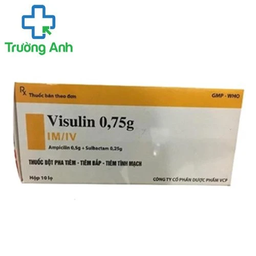 Visulin 0,75g VCP - Thuốc kháng sinh điều trị nhiễm khuẩn