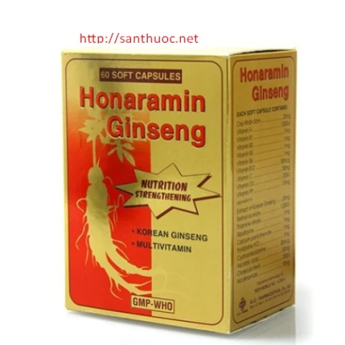 HONARAMIN GINSENG - Giúp bổ sung vitamin và khoáng chất hiệu quả