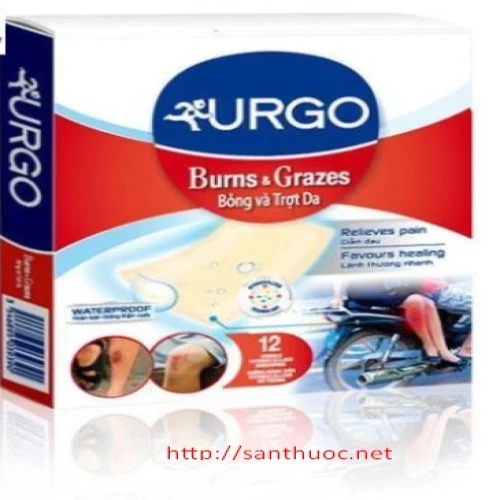 Urgo burns and Grazes - Băng dán vết thương hiệu quả