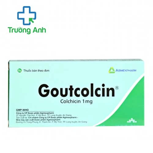 Goutcolcin 1mg - Thuốc điều trị tăng acid uric cho người bị Gout