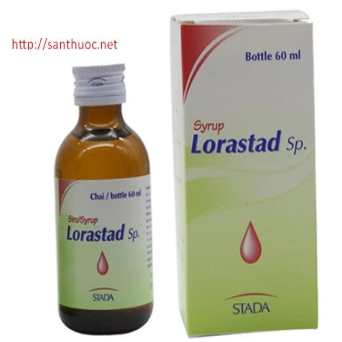 Lorastad 1mg/ml Syr.60ml - Thuốc chống dị ứng hiệu quả