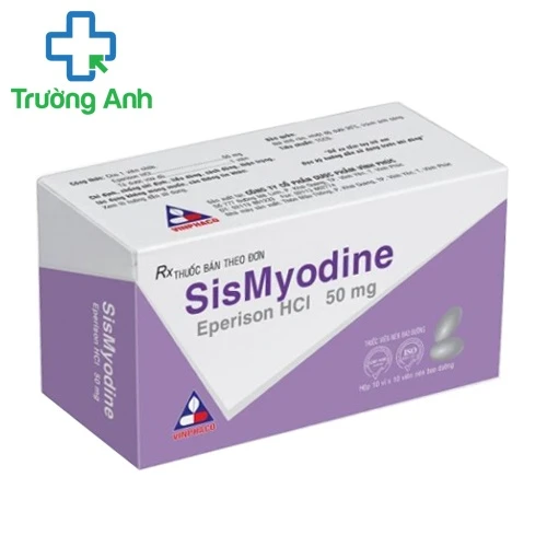 Sismyodine - Thuốc trị giãn cơ và phục hồi chức năng vận động