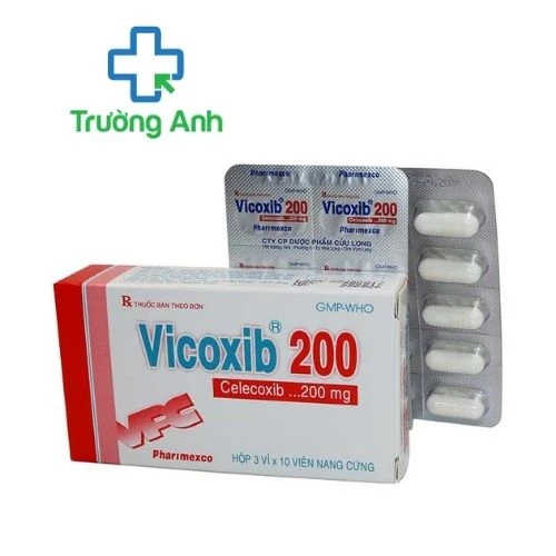 Vicoxib 200 - Thuốc điều trị viêm khớp, đau khớp của Cửu Long