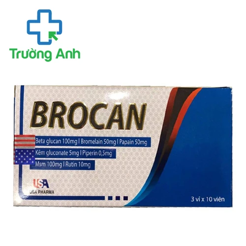 Brocan - Thực phẩm chức năng hỗ trợ giảm sưng tấy, phù nề