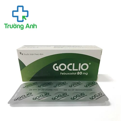 Goclio 80mg - Thuốc điều trị tăng acid uric huyết của Usarichpharm
