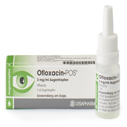 Ofloxacin-POS - Thuốc điều trị nhiễm trùng bên ngoài mắt của Đức
