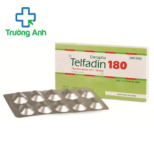 Danapha-Telfadin 180mg - Thuốc trị viêm mũi dị ứng của Việt Nam