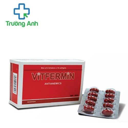 Vitfermin- Thuốc điều trị các bệnh do thiếu máu gây ra hiệu quả