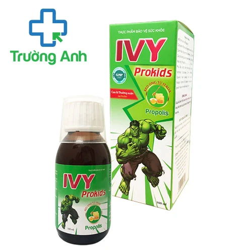 Ivy Prokids - Hỗ trợ giảm ho, tiêu đờm, đau rát họng của DK Pharma