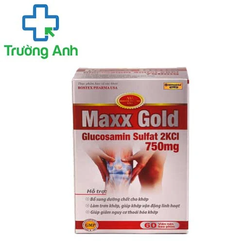 Maxx Gold - Viên uống hỗ trợ giảm đau xương khớp hiệu quả