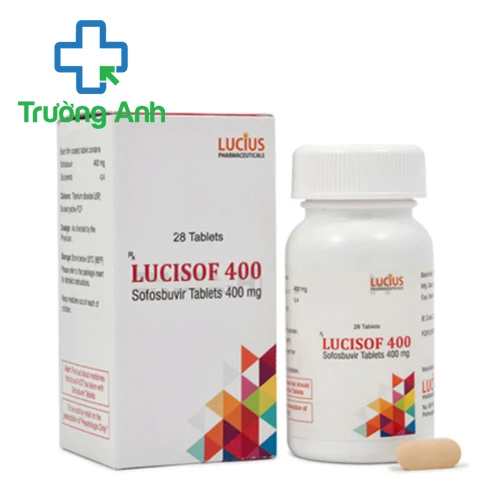 Lucisof 400mg - Điều trị viêm gan C type 1 và type 4 của Lucius