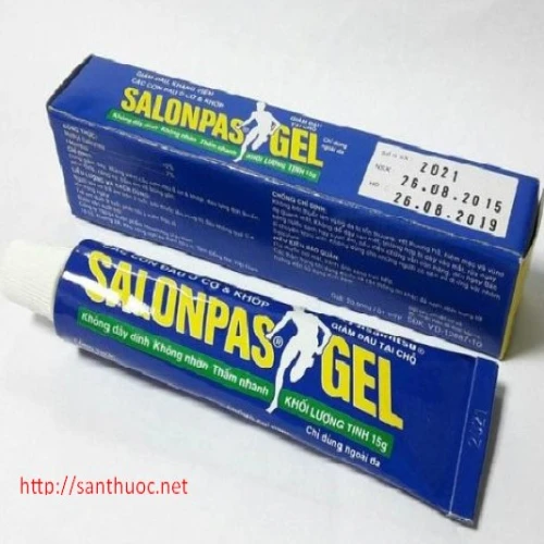 Salonpas gel 15g - 30g - Thuốc giảm đau cơ, khớp hiệu quả
