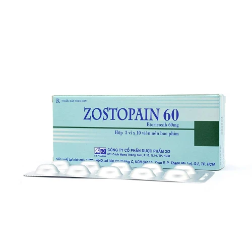 Zostopain 60 - Thuốc giảm đau, trị viêm xương khớp của F.T.PHARMA