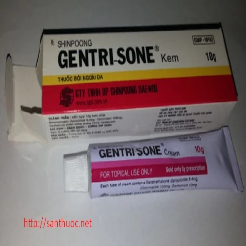 Shinpoong Gentrisone 10g - Thuốc điều trị các bệnh da liễu hiệu quả