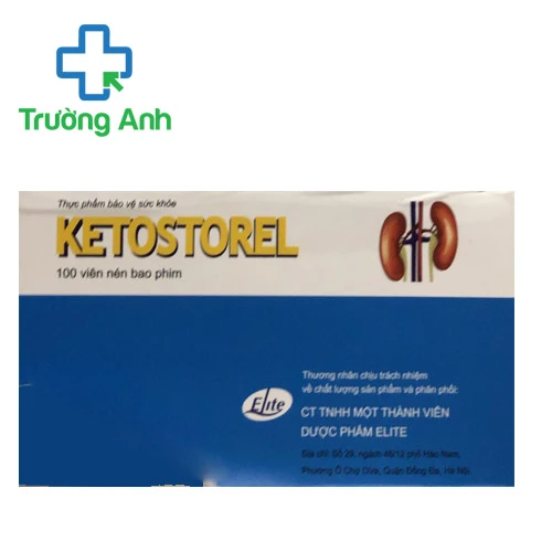 Ketostorel - Giúp bổ sung canxi, axit amin cho cơ thể của Elite
