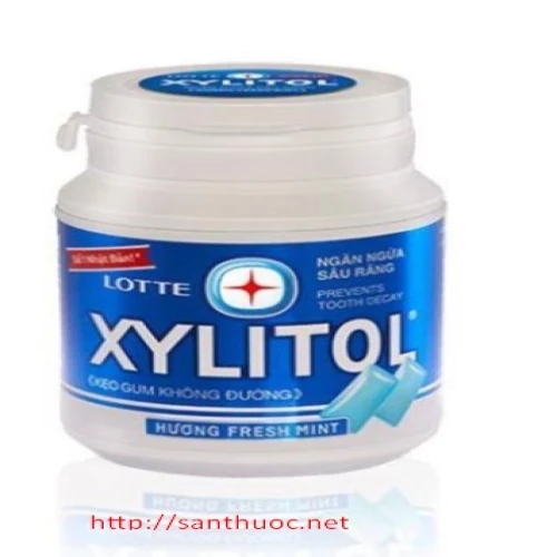 Xylitol Fresh Mint botle - Kẹo cao su chống sâu răng hiệu quả