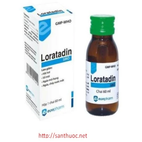 LoratadinSR-Euvi - Thuốc chống dị ứng hiệu quả